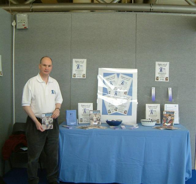 Chairman & KSA disply at the BES exhibition 2005